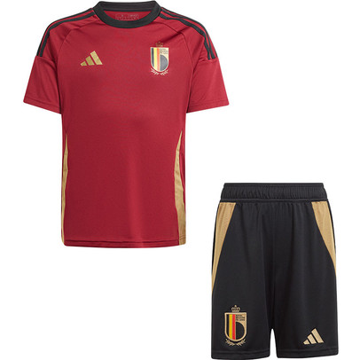 adidas Belgien Heim Outfit-Kombi Fan Kinder