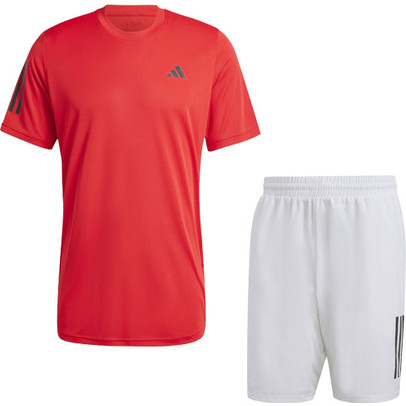 adidas Club 3 Stripes Set Heren