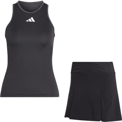 adidas Club Tank Pleated Skirt Set Dames