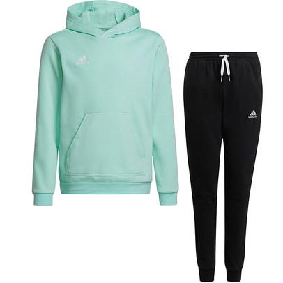 adidas Entrada 22 Hooded Sweat Trainingsanzug Kinder
