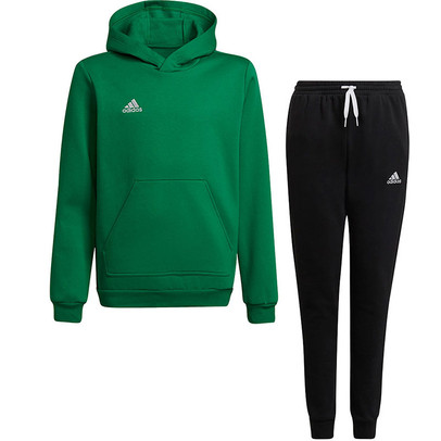adidas Entrada 22 Hooded Sweat Trainingsanzug Kinder
