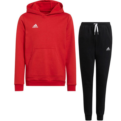 adidas Entrada 22 Hooded Sweat Trainingsanzug Kinder
