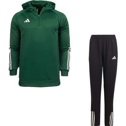 adidas Tiro 23 Competition Hooded Tracksuit Barn
