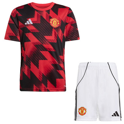 adidas Manchester United Pre-Match Trainings-Set Kinder