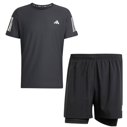 adidas OTR Shirt 2in1 Short Set Heren