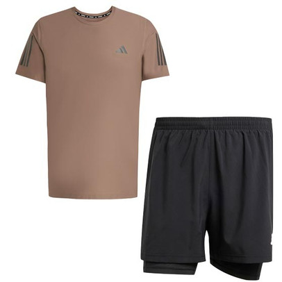 adidas OTR Tee 2in1 Short Set Heren