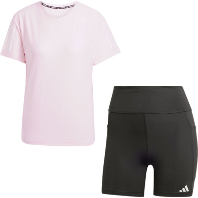adidas OTR Tee korte legging Set Dames