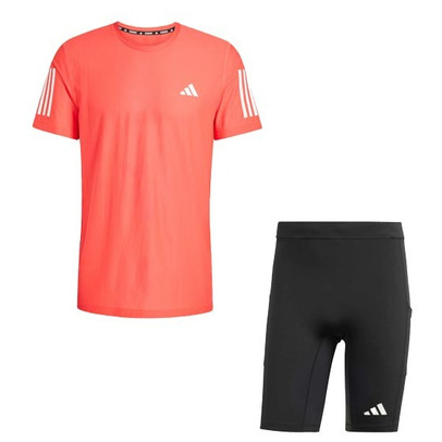 adidas OTR Tee Kurze Leggings Set Herren