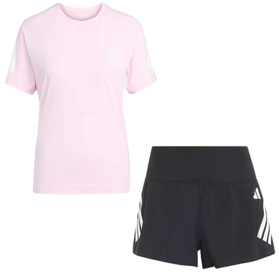 adidas adi365 Shirt 2in1 Short Set Dames