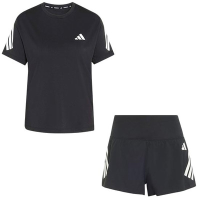 adidas adi365 Shirt 2in1 Short Set Dames