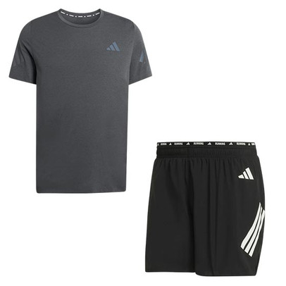 adidas adi365 Shirt 2in1 Shorts Set Herren