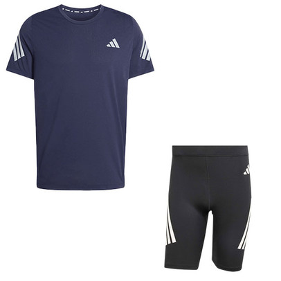 adidas adi365 Shirt Kurze Leggings Set Herren