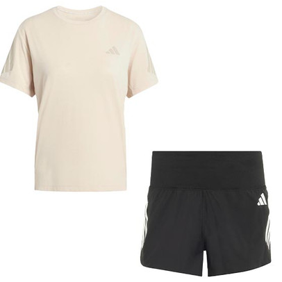 adidas adi365 Shirt 3'' Short Set Dames