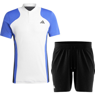 adidas US Open Pro Freelift Polo Set Heren