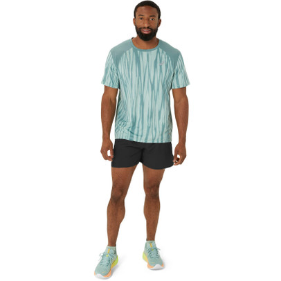 ASICS Road T-Shirt Short Set Heren