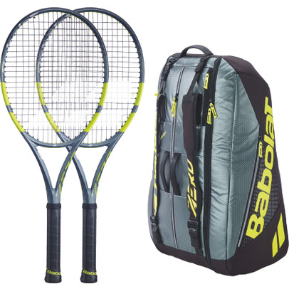Pure Aero 98 2-Pack + Racketbag 12