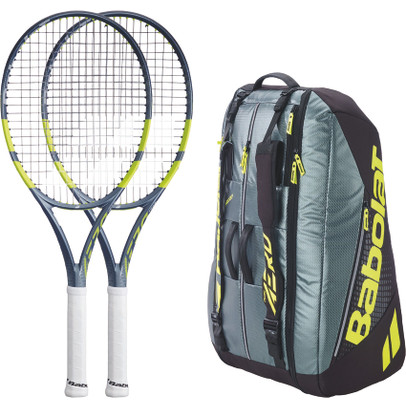Pure Aero Team 2-Pack + Racketbag 12