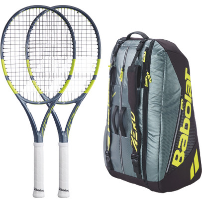 Pure Aero Lite 2-Pack + Racket Bag 12