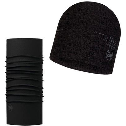 Buff Nekwarmer & Muts winterset