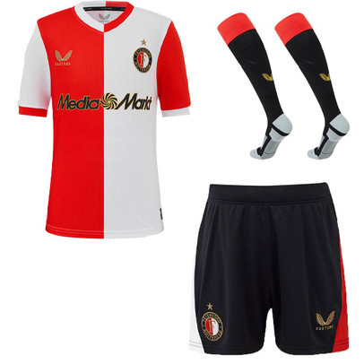 Castore Feyenoord Thuis Tenue Kids 2025/2026
