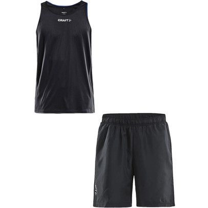 Craft Rush Singlet Short Set Herren