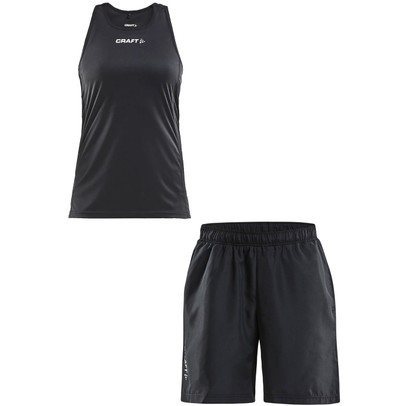 Craft Rush Singlet Short Set Damen