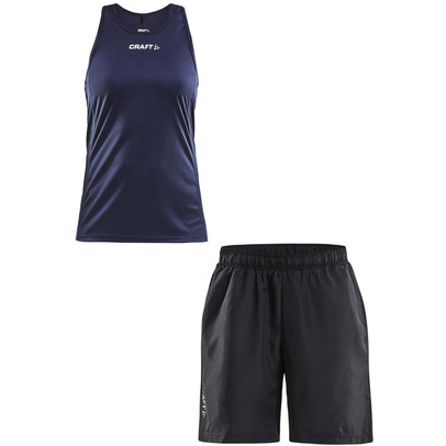 Craft Rush Singlet Short Set Dames