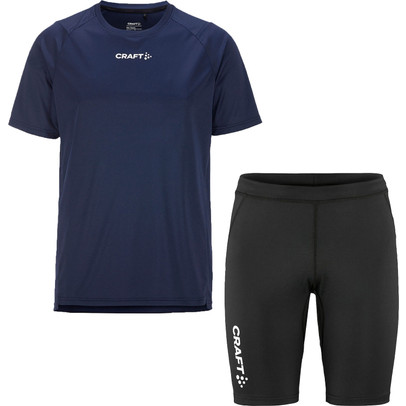 Craft Shirt Korte Legging Set Heren