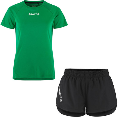 Craft Tröja Shorts Set Dam