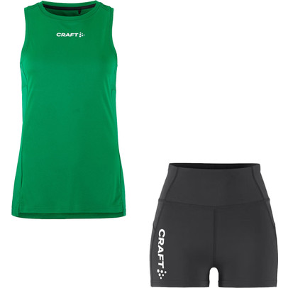 Craft Singlet Hot Pant Set Dames