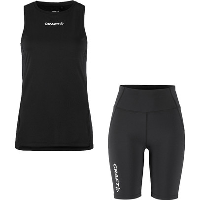 Craft Singlet Korta tights Set Dam