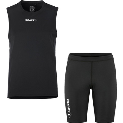 Craft Singlet kurze Leggings Set Herren