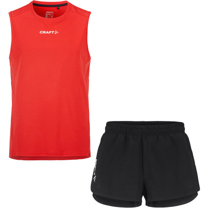 Craft Singlet Short Set Heren