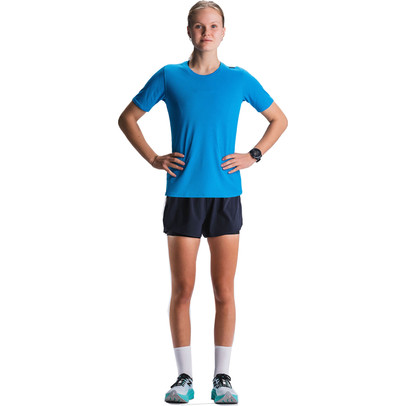 Fusion Run Shirt 2in1 Short Set Dames
