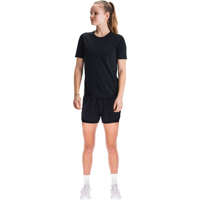 Fusion Run Shirt 2in1 Short Set Dames