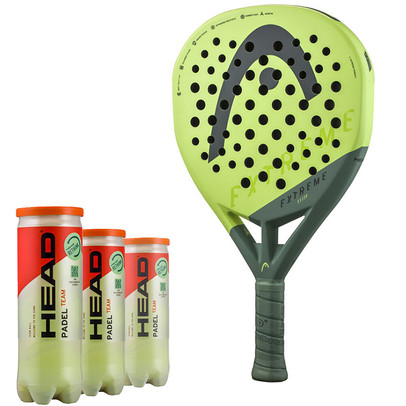 Head Racket + Balls Pack 7