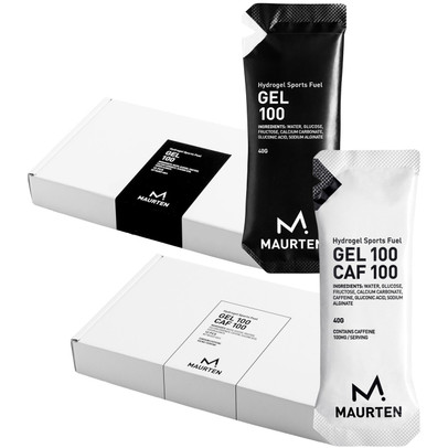 Maurten Pack 12x Gel 100 Gel + 12x Gel 100 Cafeïne 
