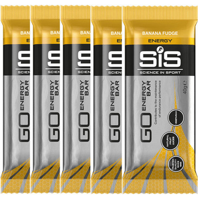 SiS Go Energie Reep Banaan Fudge 40g - 5 stuks
