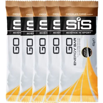 SiS Go Energy Reep Chocolade Fudge 40g - 5 stuks
