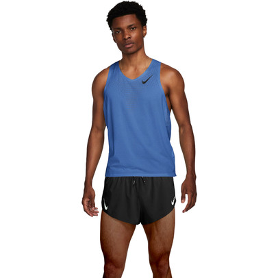 Nike AeroSwift Singlet 4" Short Set Heren