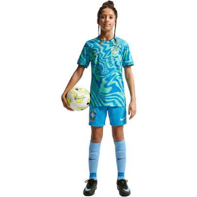 Nike Brazilië Pre-Match Trainingsset Kids WK 2026
