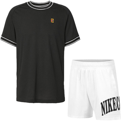 Nike Court Heritage Tee Set Heren