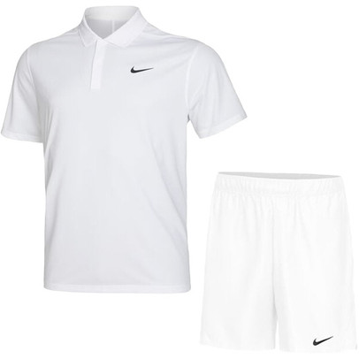 Nike Court Victory Pique Polo 7 Inch Set Heren