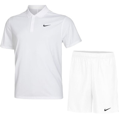 Nike Court Victory Pique Polo 9 Inch Set Heren