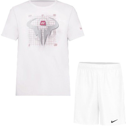 Nike Court Rafa Tee Set Heren