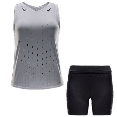 Nike Aeroswift Singlet kurze Leggings Set Damen