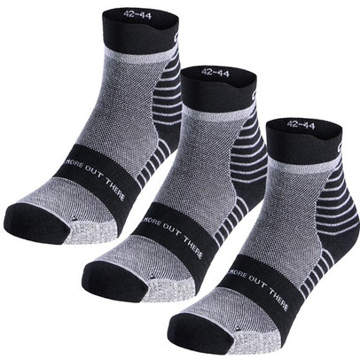 Odlo Performance Merino Quarter Trail Sokken - 3 paar