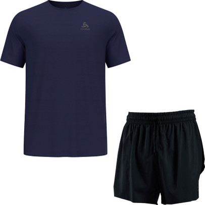 Odlo Zeroweight Shirt Short Set Heren