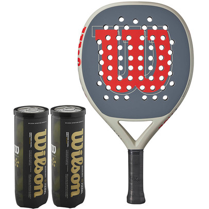 Wilson Racket + Balls Pack 13