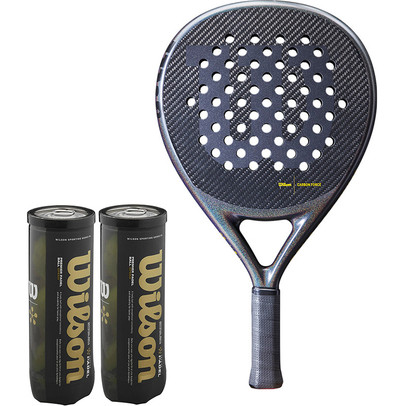 Wilson Racket + Balls Pack 2
